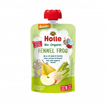 Holle有機唧唧裝茴香蘋果洋梨蓉(Fennel Frog)
