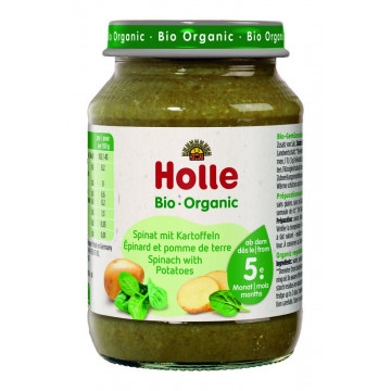 Holle有機波菜伴馬鈴薯